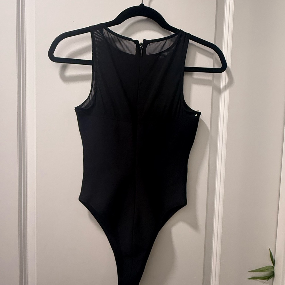 House of CB Black Sheer Top - Picture 3 of 4